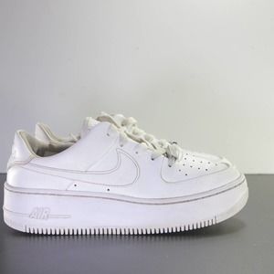 Nike Af1 Air Force 1 Sage Low White Women's Sneakers 003858 Sz 8Womens/6.5 Youth